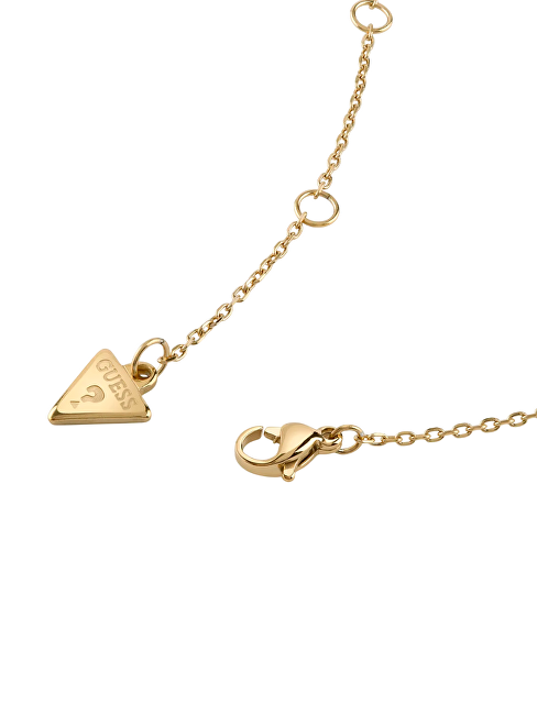 Guess Půvabný pozlacený náhrdelník Sparks JUBN06287JWYGT/U