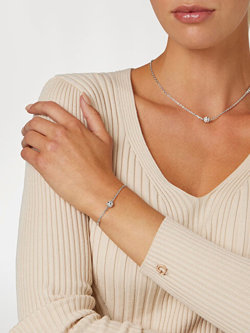Guess Půvabný pozlacený náramek Calypso JUBB04456JWYG