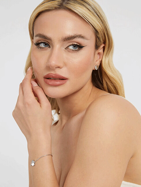 Guess Půvabný pozlacený náramek Lovely Guess JUBB03036JWYG