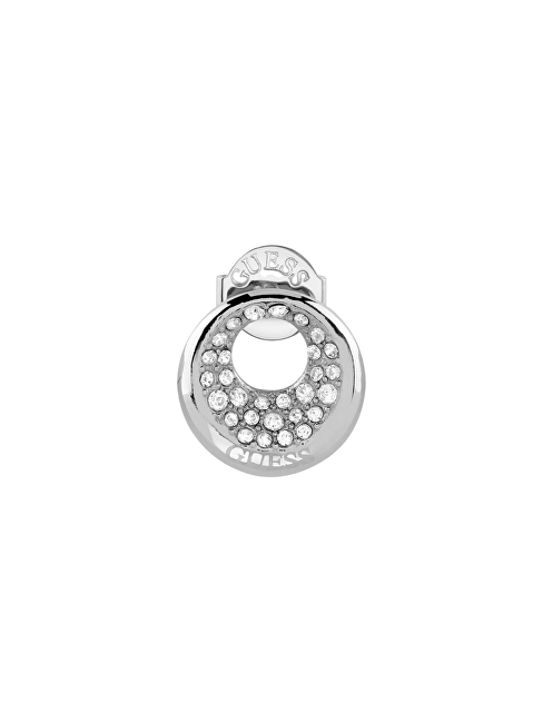 Guess Třpytivé náušnice s krystaly Moon Drops JUBE06247JWRHT/U