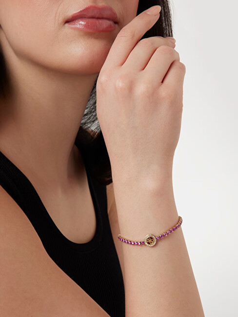 Guess Tenisový náramek pro ženy Paradise JUBB05142JWYGFC