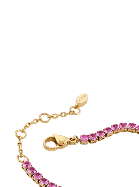 Guess Tenisový náramek pro ženy Paradise JUBB05142JWYGFC