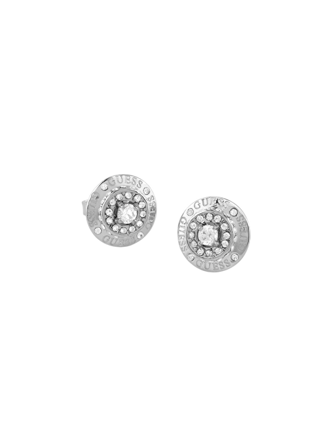 Guess Třpytivé peckové náušnice Sparks JUBE06289JWRHT/U
