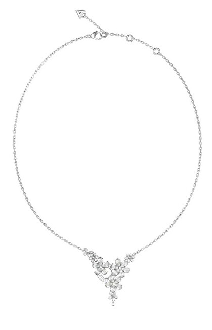 Guess Blyštivý dámský náhrdelník Lily JUBN05116JWRHT/U