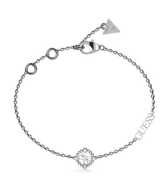 Guess Blyštivý ocelový náramek se zirkony Tiny Dancer JUBB04644JWRH