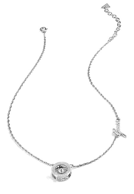 Guess Elegantní ocelový náhrdelník Solitaire JUBN01459JWRHT/U
