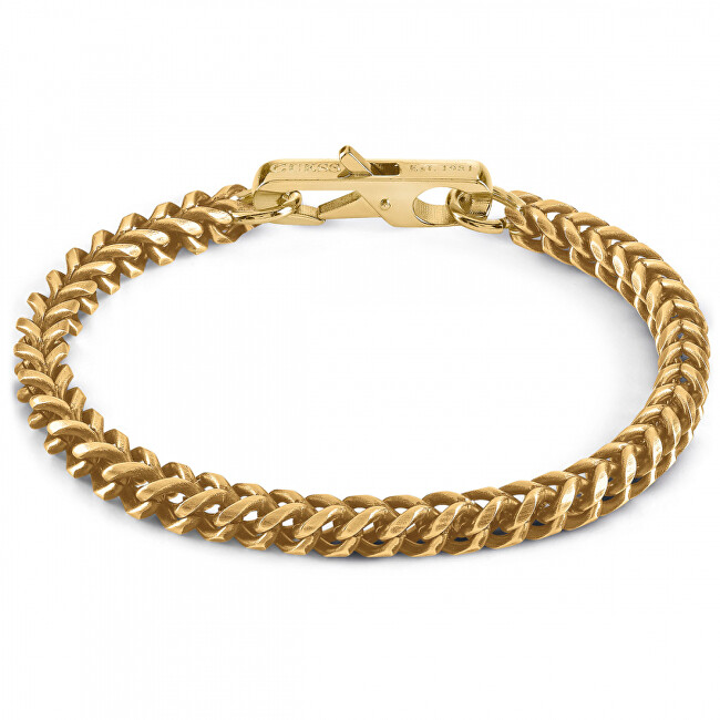 Guess Elegantní pozlacený náramek My Chains JUMB01338JWYG