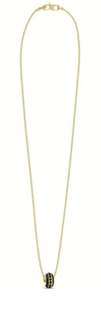 Guess Fashion pozlacený náhrdelník z oceli JUMN05086JWYGT/U