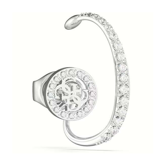 Guess Luxusní single náušnice Crazy Earrings JUBE03292JWRHT