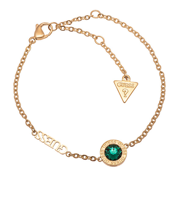 Guess Moderní pozlacený náramek Color My Day JUBB02246JWYGEM