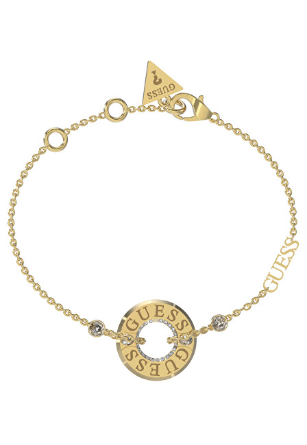 Guess Moderní pozlacený náramek Just Guess JUBB03113JWYG