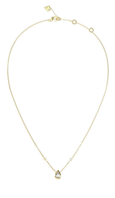 Guess Nadčasový pozlátený náhrdelník 4G Light JUBN05246JWYGT/U