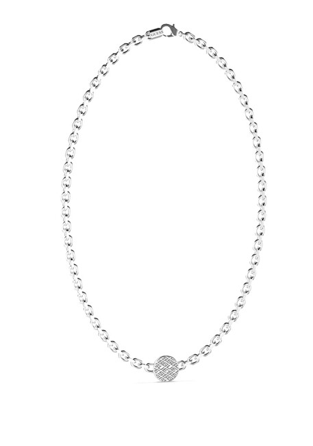 Guess Pánsky oceľový náhrdelník King's Road JUMN03229JWSTT-U strieborná