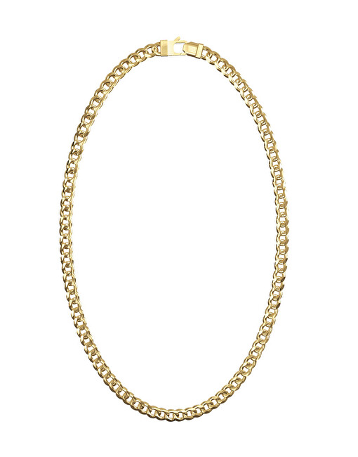 Guess Pánský pozlacený náhrdelník Pancer Lo Studio JUMN06103JWYGT/U