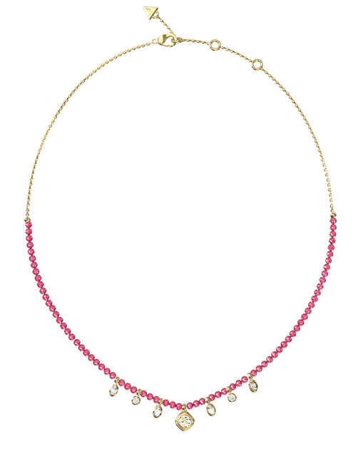 Guess Pozlátený náhrdelník Jaipur Splendor JUBN06144JWYGFCT/U
