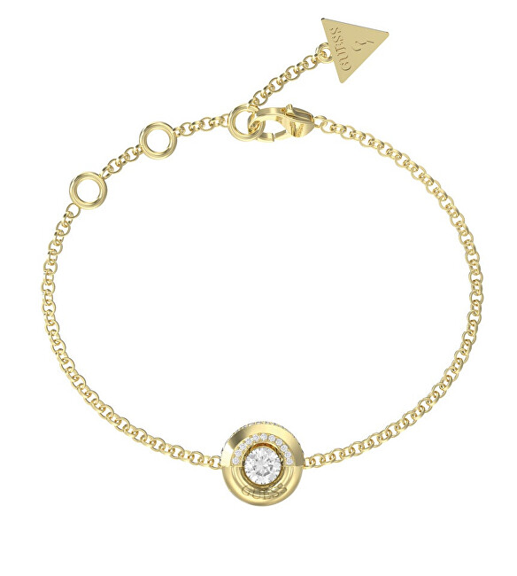 Guess Pozlacený náramek se zirkonem a krystaly Majorelle JUBB05378JWYG