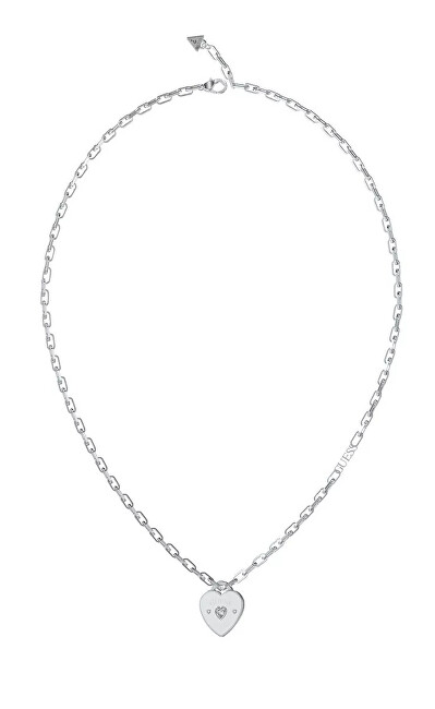 Guess Ocelový náhrdelník Guess Amore JUBN05060JWRHT/U