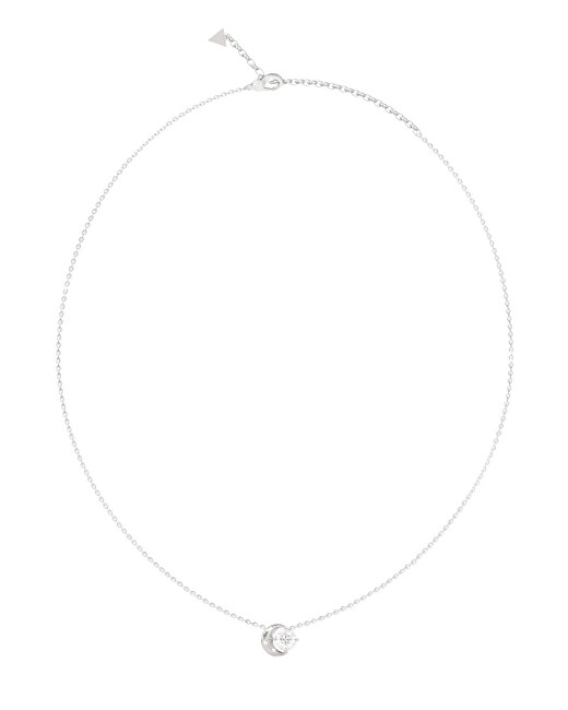 Guess Slušivý náhrdelník s měsícem Aurora JUBN06232JWRHT/U