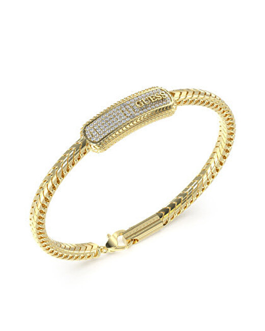 Guess Stylový pozlacený náramek Sailor Knot JUMB05018JWYG