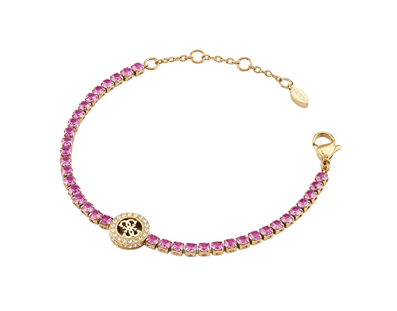 Guess Tenisový náramek pro ženy Paradise JUBB05142JWYGFC