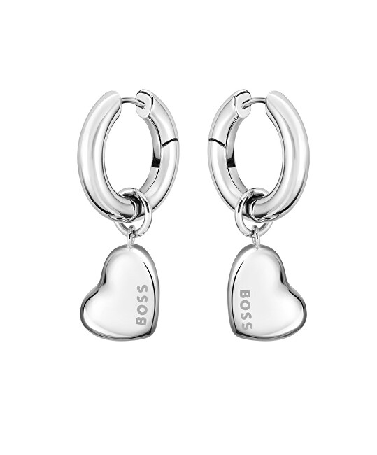 Hugo Boss Elegantní náušnice z oceli 2v1 Honey Love 1580640