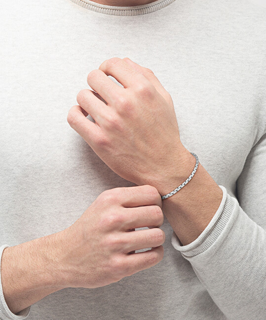 Hugo Boss Elegantní ocelový náramek pro muže Evan 1580605