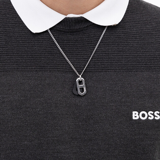 Hugo Boss Moderní pánský náhrdelník Kode 1580781