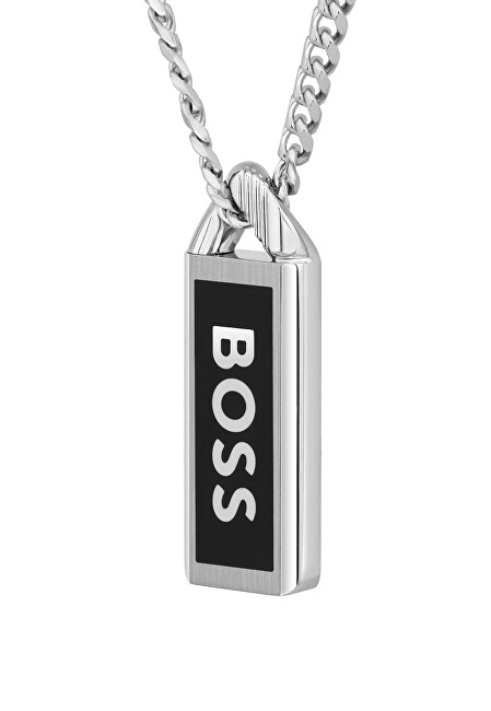 Hugo Boss Pánský ocelový náhrdelník Kassy Emblem 1580677
