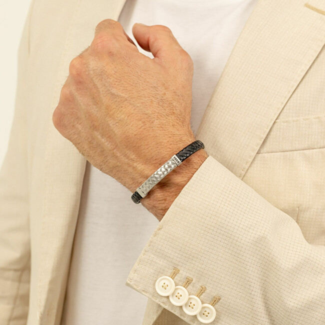 Hugo Boss Nadčasový pánský náramek Tailored 1580674