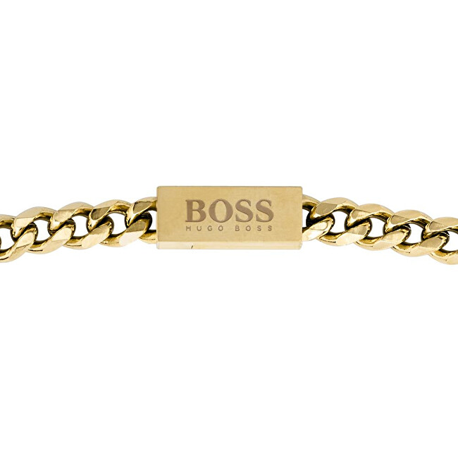 Hugo Boss Originálna pozlátená retiazka Chain for him 1580173 zlatá