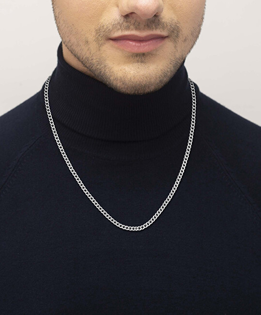 Hugo Boss Originálna pozlátená retiazka Chain for him 1580555 strieborná