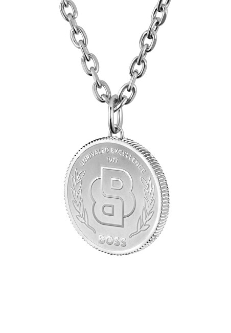 Hugo Boss Pánský ocelový náhrdelník Double B 1580761