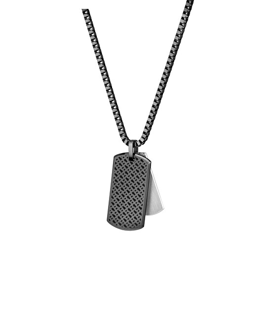 Hugo Boss Pánský náhrdelník Vojenské známky Devon 1580577