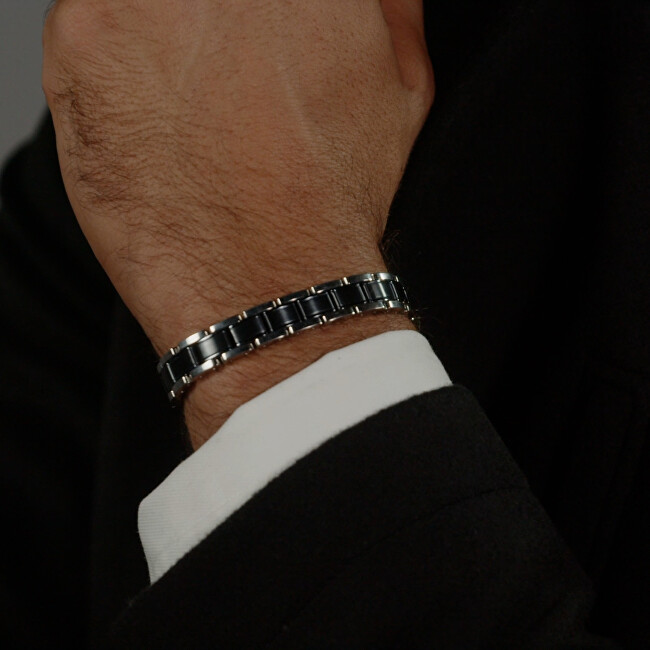 Hugo Boss Stylový bicolor náramek pro muže Metal Links Essentials 1580664