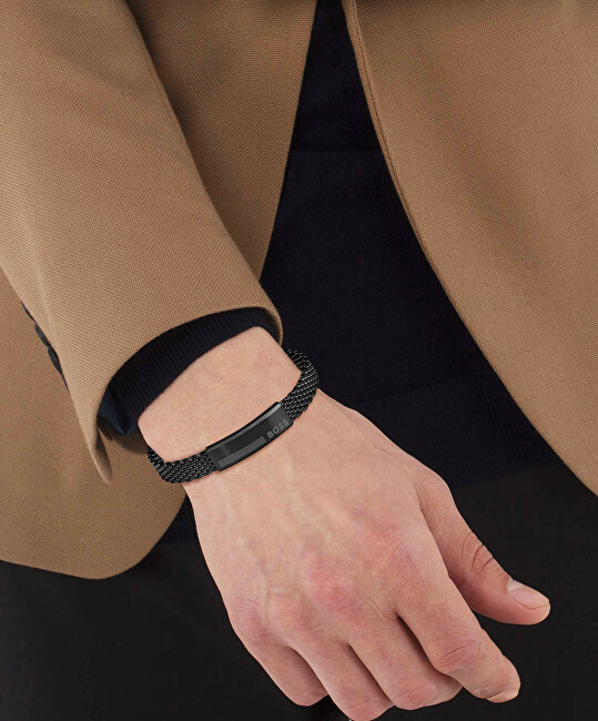 Hugo Boss Stylový ocelový náramek Mesh 1580612