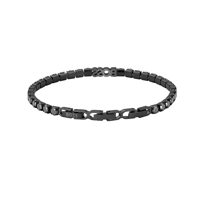 Hugo Boss Tenisový pánský náramek s krystaly 1580708