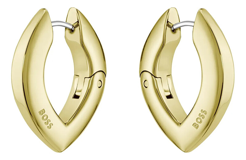 Hugo Boss Módní pozlacené kruhy Fiora 1580823