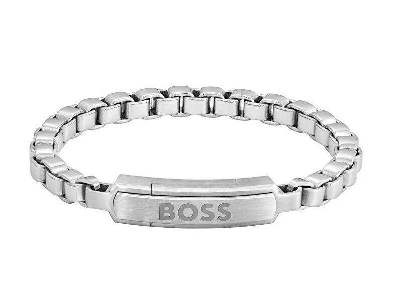 Hugo Boss Nadčasový pánský náramek z oceli Devon 1580596