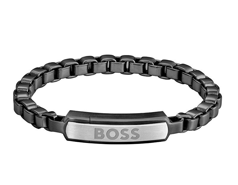 Hugo Boss Stylový pánský náramek z oceli Devon 1580598