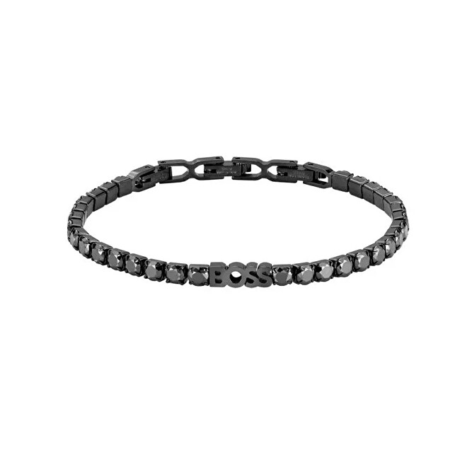 Hugo Boss Tenisový pánský náramek s krystaly 1580708