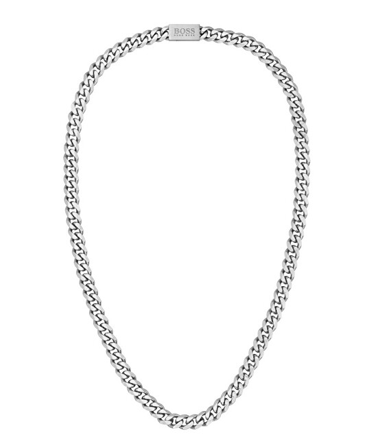 Hugo Boss Výrazná retiazka Chain Link 1580142 strieborná