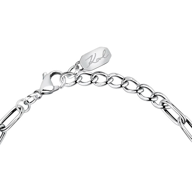 Karl Lagerfeld Stylový ocelový náramek pro ženy Pearl KLAYR06