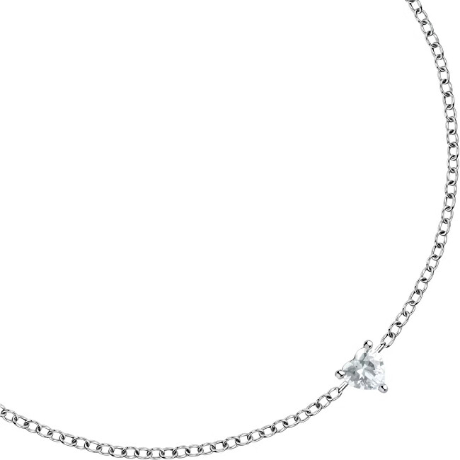 La Petite Story Něžný stříbrný náramek s čirým zirkonem Silver LPS05AWV08
