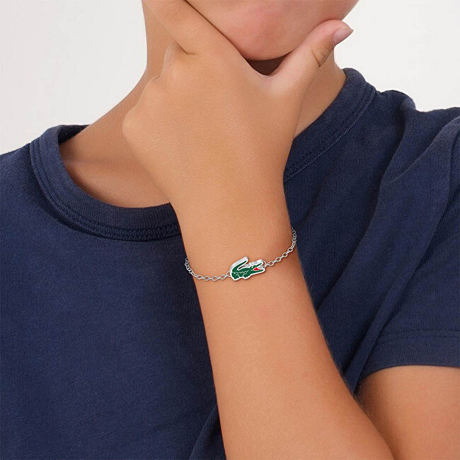 Lacoste Dětský fashion náramek z oceli Cutie Croc 2040533