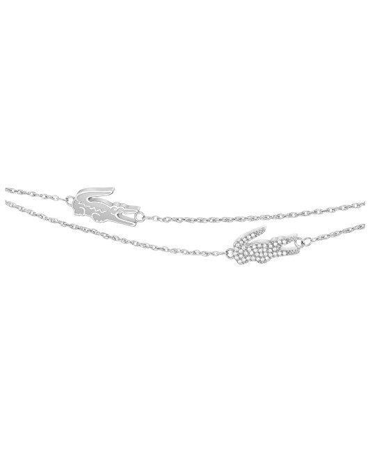 Lacoste Dvojitý ocelový náramek pro ženy 2040471