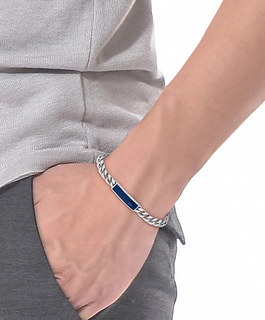 Lacoste Fashion ocelový náramek pro muže Set&Match 2040097