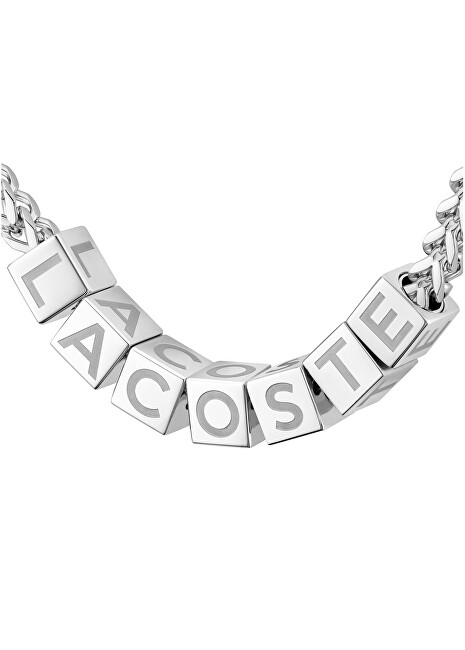 Lacoste Stylový pánský náhrdelník Script 2040523
