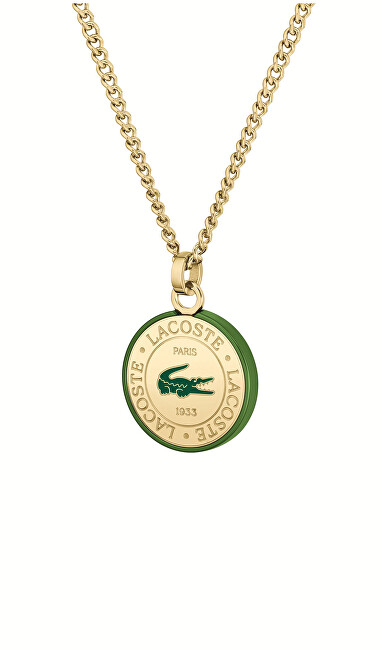 Lacoste Fashion pozlacený náhrdelník Vigor 2040448