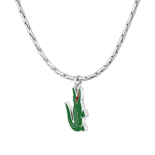 Lacoste Originální ocelový náhrdelník Arthor 2040228