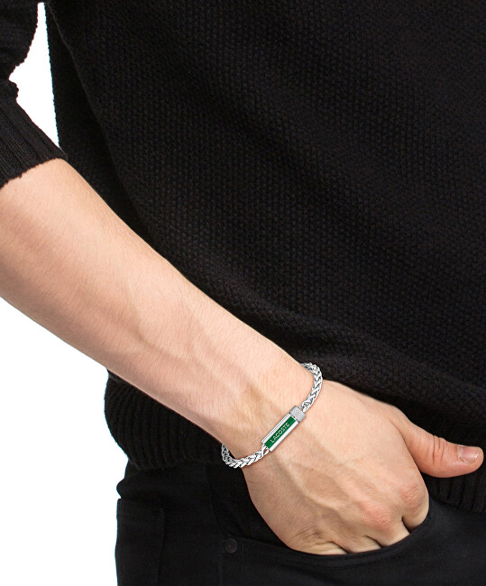 Lacoste Stylový ocelový náramek Spelt 2040337